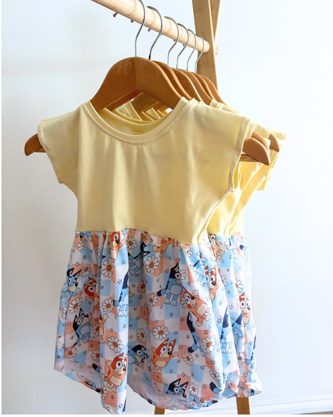 Dog and Daisy T-shirt Dress