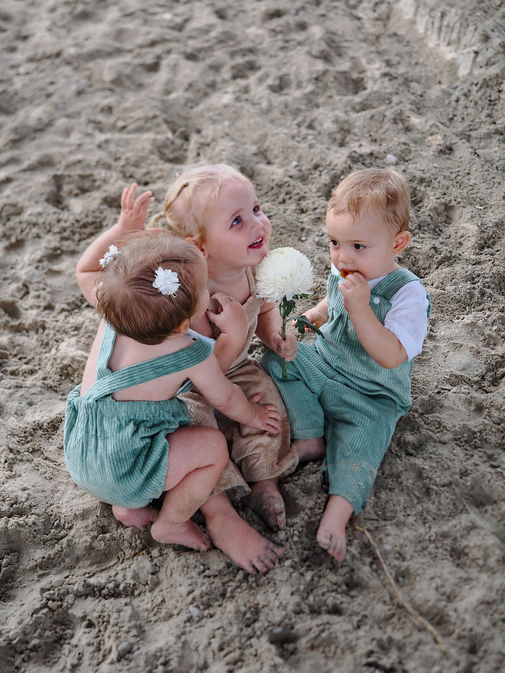 Corduroy Overall - Sage