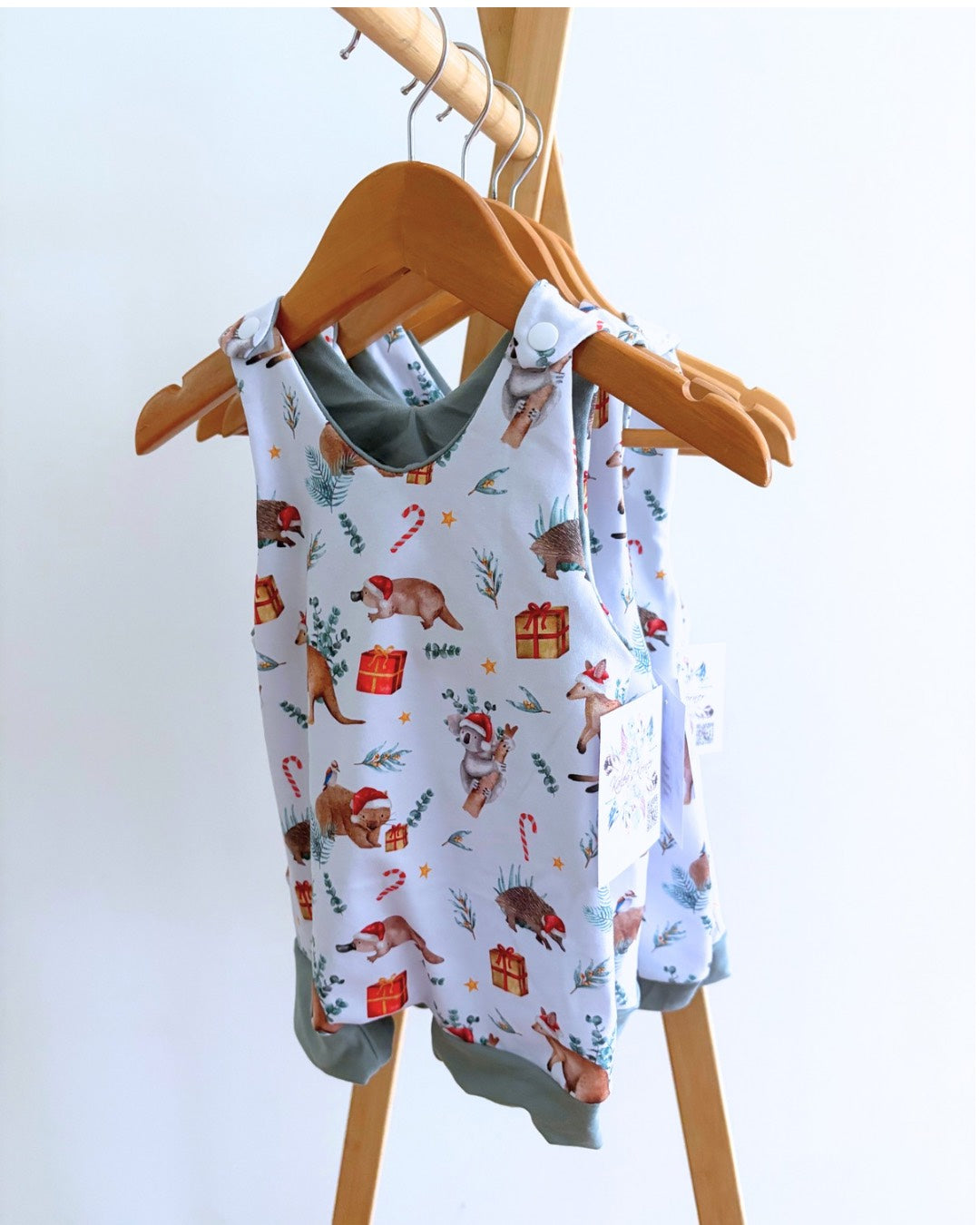 Aussie Animals Christmas Romper