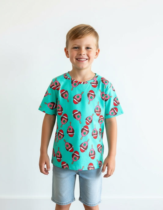 Ice Cream Christmas Tee