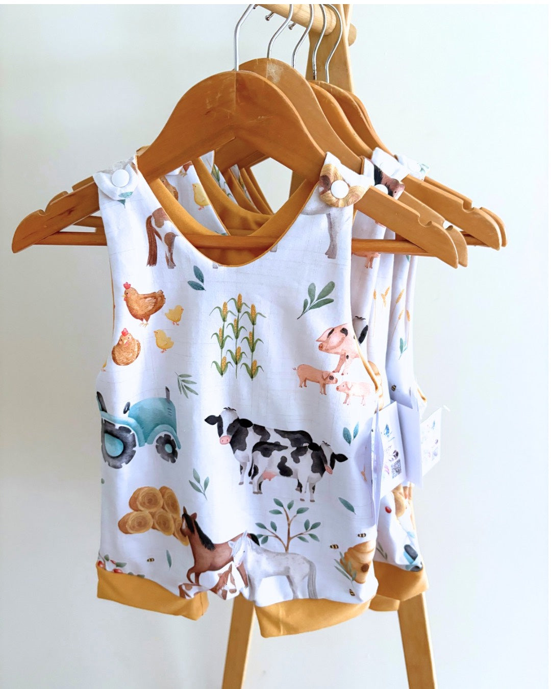 Farm Animals Romper