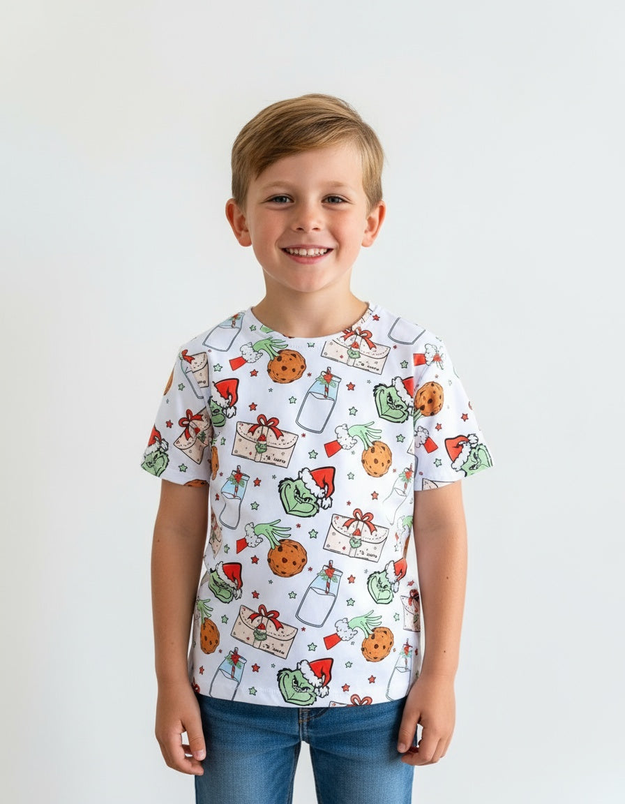 Grinch Christmas Tee