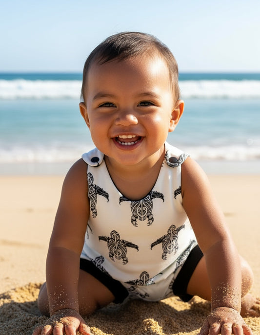Honu (Turtle) Romper