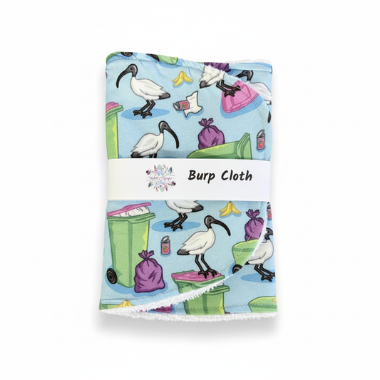 Handmade burp cloth for babies soft absorbent baby accessory