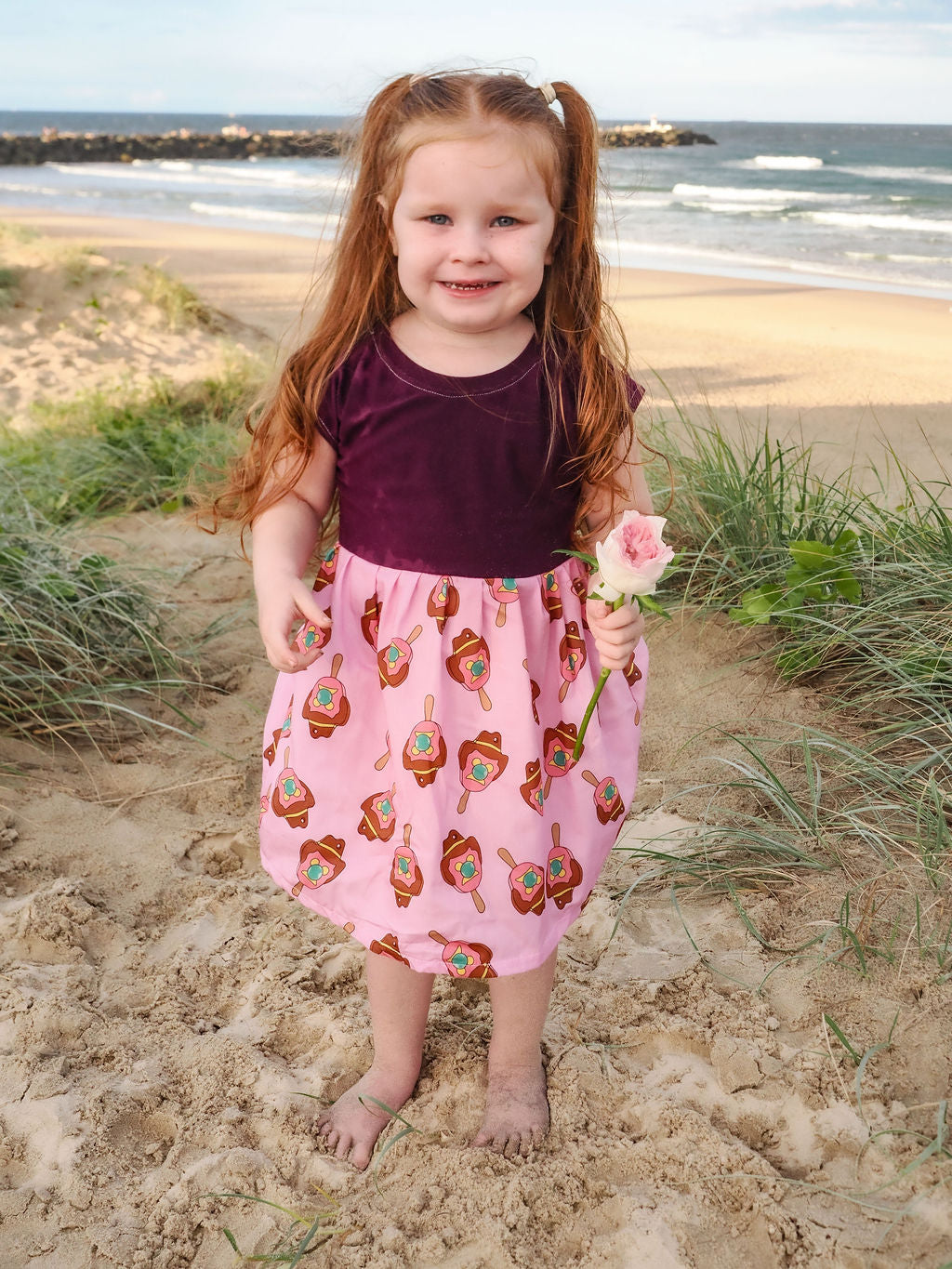 Ice Cream T-Shirt Dress