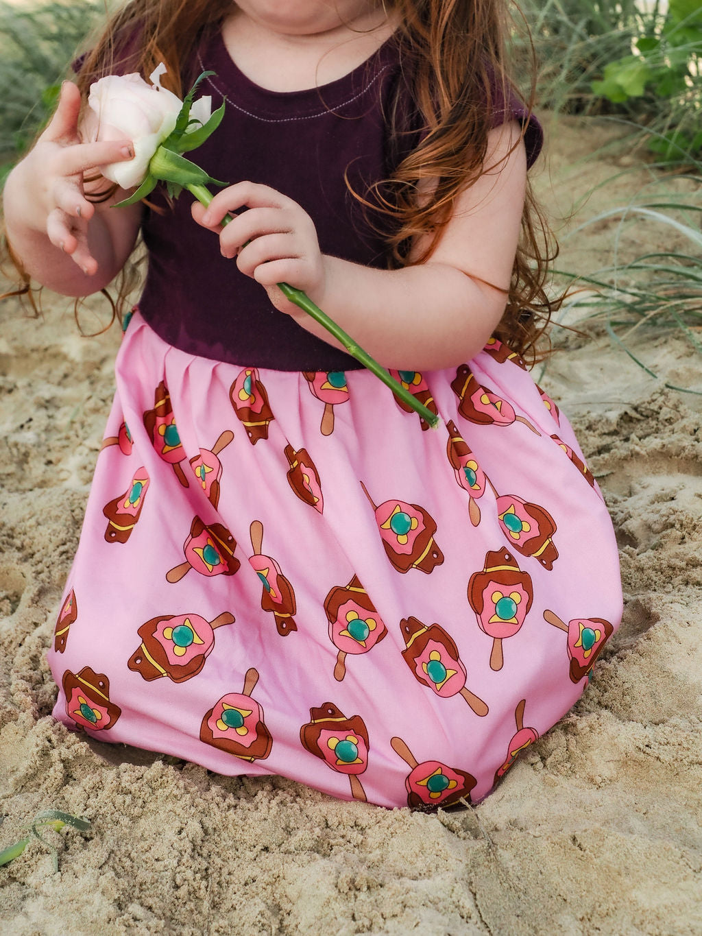 Ice Cream T-Shirt Dress