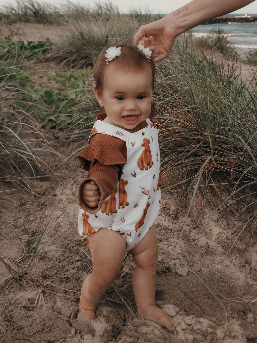 Baby Highland Cows Playsuit