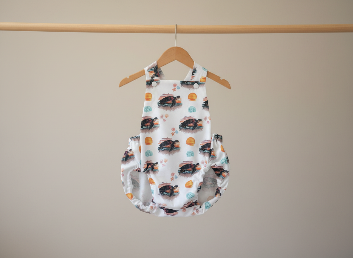 Turtle Sunset Playsuit
