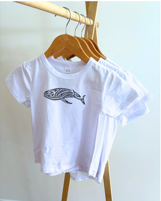 Whale Tee White