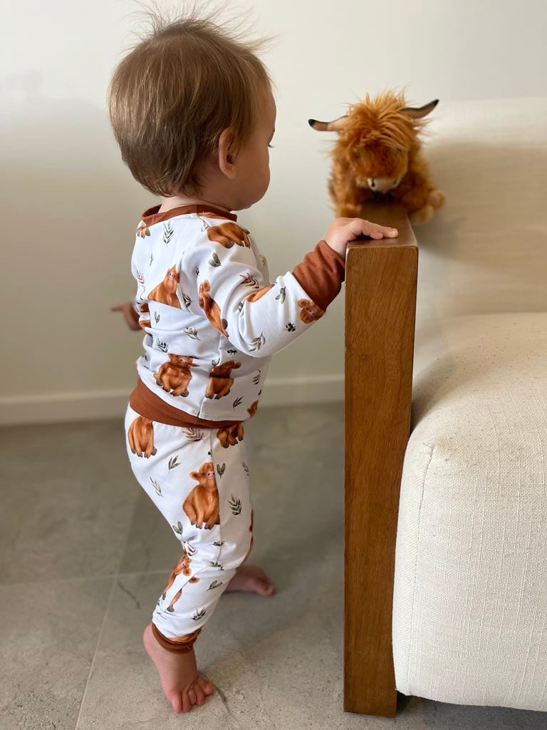 Highland Cow Harem Pants