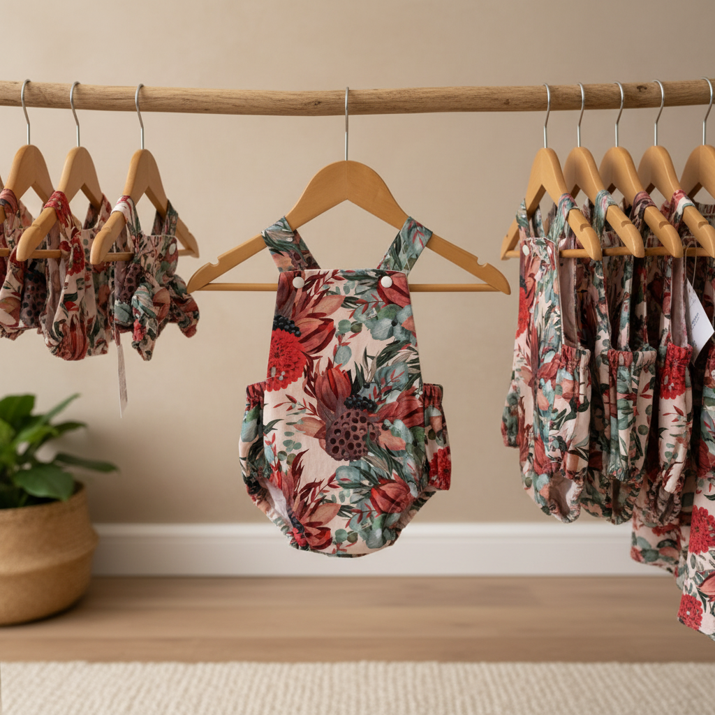 Native Floral Playsuit